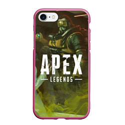 Чехол iPhone 7/8 матовый Apex Legends: Toxic Soldier