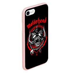 Чехол iPhone 7/8 матовый Motorhead Demons, цвет: 3D-светло-розовый — фото 2