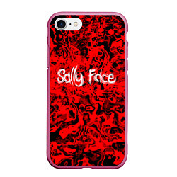 Чехол iPhone 7/8 матовый Sally Face: Red Bloody