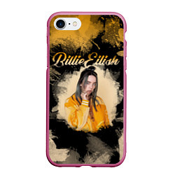 Чехол iPhone 7/8 матовый Billie Eilish: Aqua
