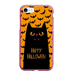 Чехол iPhone 7/8 матовый Happy Halloween