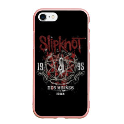 Чехол iPhone 7/8 матовый Slipknot 1995