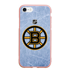 Чехол iPhone 7/8 матовый Boston Bruins: Hot Ice