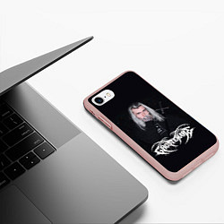 Чехол iPhone 7/8 матовый GHOSTEMANE, цвет: 3D-светло-розовый — фото 2