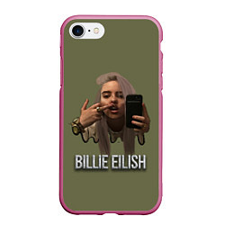 Чехол iPhone 7/8 матовый BILLIE EILISH