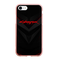 Чехол iPhone 7/8 матовый CYBERPUNK 2077