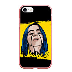 Чехол iPhone 7/8 матовый Billie Eilish, цвет: 3D-баблгам