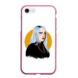 Чехол iPhone 7/8 матовый Billie Eilish