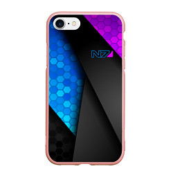 Чехол iPhone 7/8 матовый Mass Effect N7