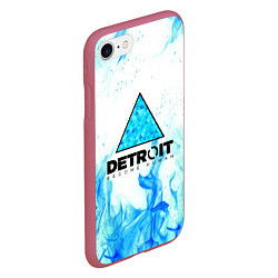 Чехол iPhone 7/8 матовый DETROIT BECOME HUMAN, цвет: 3D-малиновый — фото 2