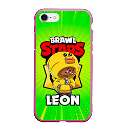 Чехол iPhone 7/8 матовый BRAWL STARS SALLY LEON