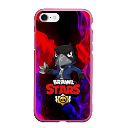 Чехол iPhone 7/8 матовый Brawl Stars CROW