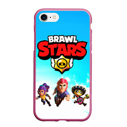 Чехол iPhone 7/8 матовый Brawl stars