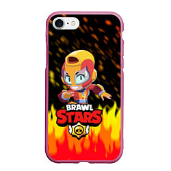 Чехол iPhone 7/8 матовый BRAWL STARS MAX