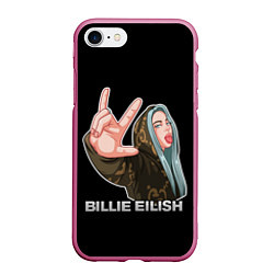 Чехол iPhone 7/8 матовый BILLIE EILISH