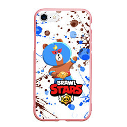 Чехол iPhone 7/8 матовый BRAWL STARS EL BROWN