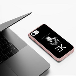 Чехол iPhone 7/8 матовый Егор Крид,, цвет: 3D-светло-розовый — фото 2