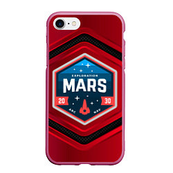 Чехол iPhone 7/8 матовый MARS NASA