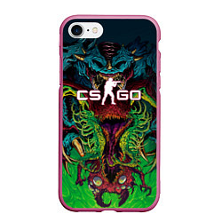 Чехол iPhone 7/8 матовый CS GO Hyperbeast