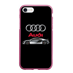 Чехол iPhone 7/8 матовый AUDI