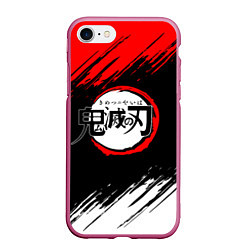 Чехол iPhone 7/8 матовый KIMETSU NO YAIBA