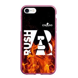 Чехол iPhone 7/8 матовый CS: Go Rush AB