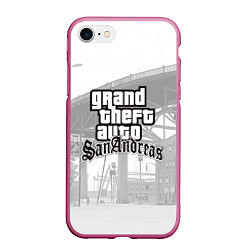 Чехол iPhone 7/8 матовый GTA SanAndreas