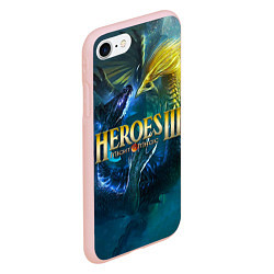 Чехол iPhone 7/8 матовый Heroes of Might and Magic, цвет: 3D-светло-розовый — фото 2