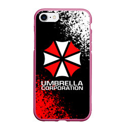 Чехол iPhone 7/8 матовый UMBRELLA CORPORATION