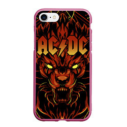 Чехол iPhone 7/8 матовый ACDC