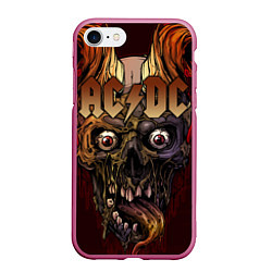 Чехол iPhone 7/8 матовый ACDC