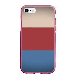 Чехол iPhone 7/8 матовый Куртка Отиса, цвет: 3D-малиновый