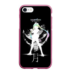 Чехол iPhone 7/8 матовый Princess, цвет: 3D-малиновый