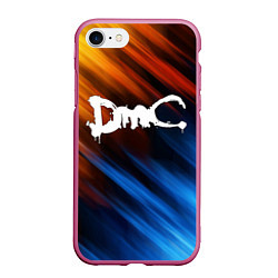 Чехол iPhone 7/8 матовый DEVIL MAY CRY DMC, цвет: 3D-малиновый