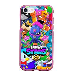 Чехол iPhone 7/8 матовый BRAWL STARS TARA