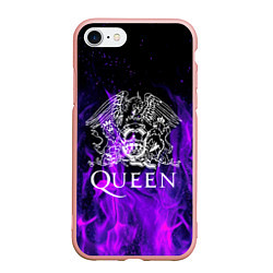 Чехол iPhone 7/8 матовый QUEEN