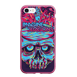 Чехол iPhone 7/8 матовый Imagine Dragons