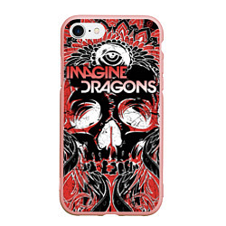 Чехол iPhone 7/8 матовый Imagine Dragons