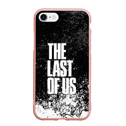 Чехол iPhone 7/8 матовый THE LAST OF US, цвет: 3D-светло-розовый