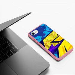 Чехол iPhone 7/8 матовый Bona Fide Одежда для фитнеса, цвет: 3D-баблгам — фото 2