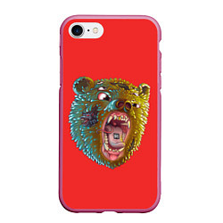 Чехол iPhone 7/8 матовый Little Big: Bear