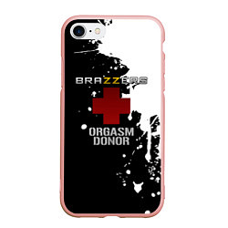 Чехол iPhone 7/8 матовый Brazzers orgasm donor