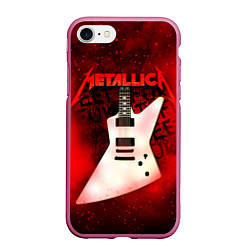 Чехол iPhone 7/8 матовый Metallica