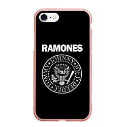 Чехол iPhone 7/8 матовый RAMONES