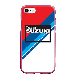 Чехол iPhone 7/8 матовый Suzuki Moto Sport