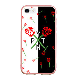 Чехол iPhone 7/8 матовый PAYTON MOORMEIER - ТИКТОК, цвет: 3D-светло-розовый
