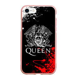 Чехол iPhone 7/8 матовый QUEEN