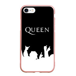 Чехол iPhone 7/8 матовый QUEEN