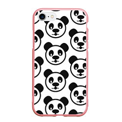 Чехол iPhone 7/8 матовый Panda