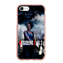 Чехол iPhone 7/8 матовый RESIDENT EVIL 3